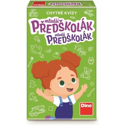 Dino Chytré kvízy mladší predškolák náučná hra