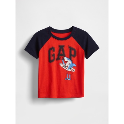 GAP Детска тениска с логото на GAP GAP | Cherven | Момчешки | 74-80