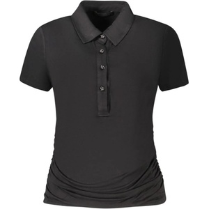 Guess jeans Дамска тениска с къс ръкав jeans guess, Размер l, Цвят Черен (w5gp33kc1j2_nejblk)