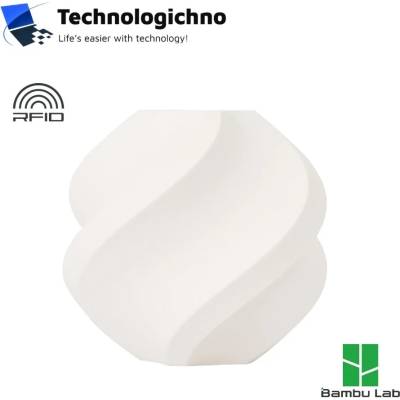 Bambu Lab PLA Pure Bambu White Refill No Spool (A19-W00-1.75-1000-SPLFREE)