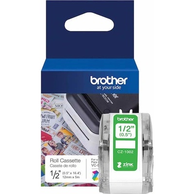 Brother CZ1002, 12mm x 5m, originální papírová role