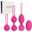 SuperLove Pelvic Fitness Trainer Balls Set Pink