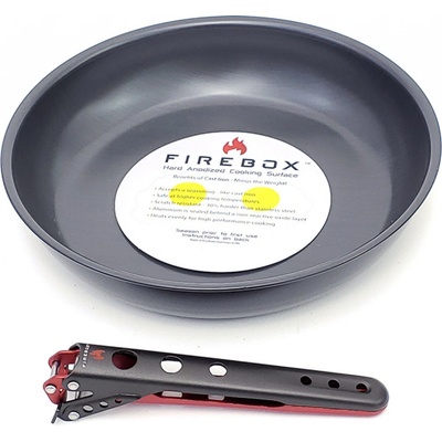 Firebox Outdoors Pánev Frypan LARGE s kleštěmi Lifter 25 cm
