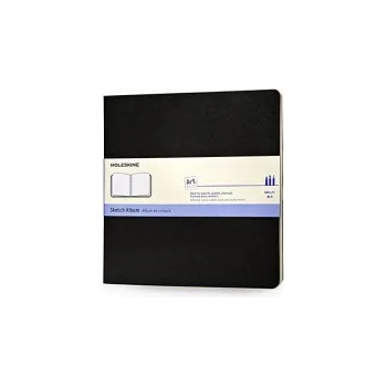 Moleskine Moleskine Square Art Plus Cahier Sketch Album Black
