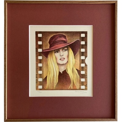 Jelenová Veronika - B. Bardot | 25.0x26.6