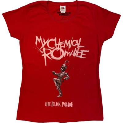 My Chemical Romance The Black Parade Cover Red L Дамски Риза (MCRTS16LR03)
