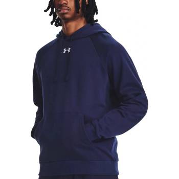 Under Armour Суитшърт с качулка Under Armour UA Rival Fleece Hoodie-BLU 1379757-410 Размер XS