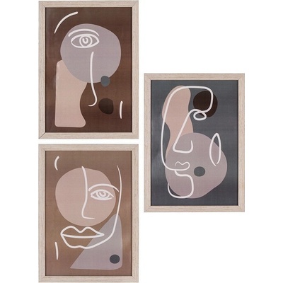Rámečky na fotky MADISON House Nordic - set 3 ks 21x30 cm