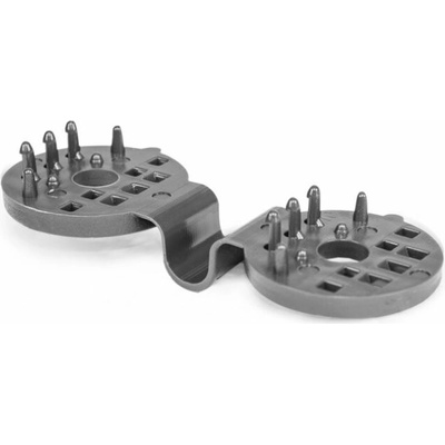 Upínací spona na sítě, tkaniny BUNGEE CORD CLIPS, šedá, balení 10 ks - BRADAS BR-BCK4-GY10B