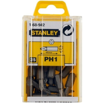 Bity 1/4" křížové Phillips Stanley 1-68-942
