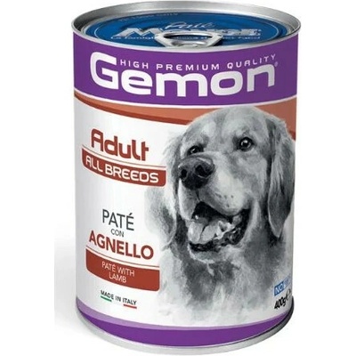 Gemon Adult Paštéta lamb 24 x 400 g