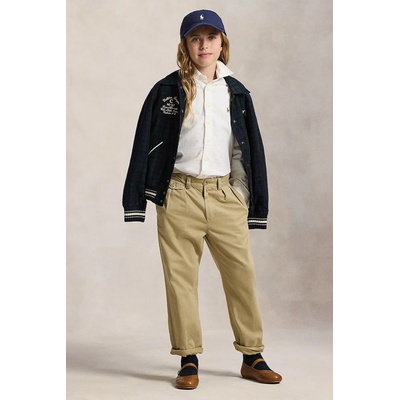 Ralph Lauren Детска памучна риза Polo Ralph Lauren (313929954004)