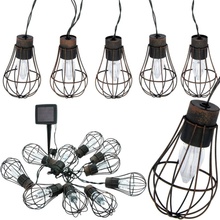 Polux LED Solárna vonkajšia reťaz 10xLED/1xAAA 4,8 m IP44 SA1249