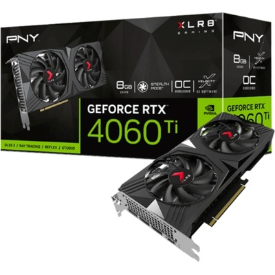 PNY GeForce RTX 4060 Ti 8GB VERTO OC Dual Fan (VCG4060T8DFXPB1-O)