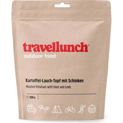 Travellunch Bramborová kaše se šunkou a pórkem 250 g