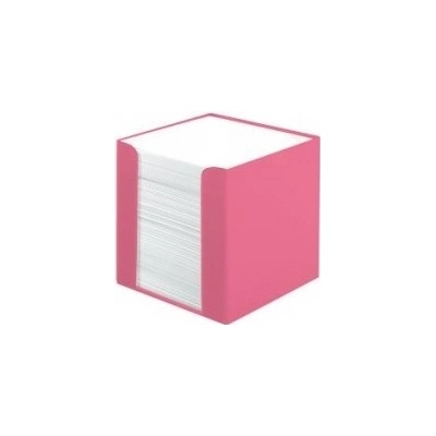 HERLITZ Blok kocka nelepená Herlitz Color Blocking 90x90x90mm indonézska ružov