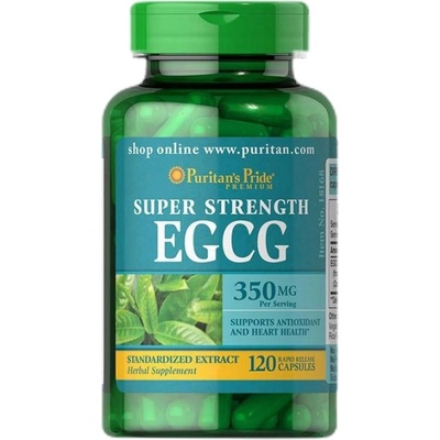 Puritan's Pride Super Strength EGCG 350 mg [120 капсули]