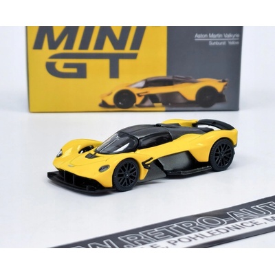 Mini GT Aston Martin Valkyrie Sunburst Yellow LHD 1:64