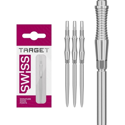 Target Swiss Storm RST strieborné 42mm 3ks