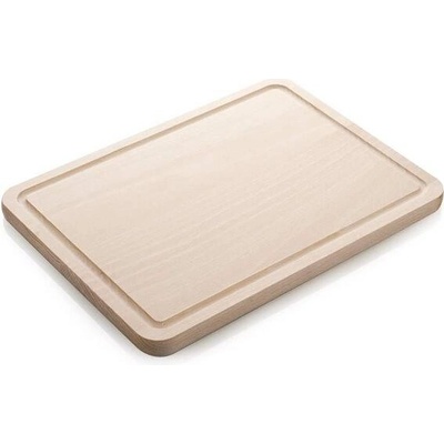 BANQUET Prkénko krájecí dřevěné BRILLANTE 31 x 23 cm, s rýhou (27CBWR45X35)