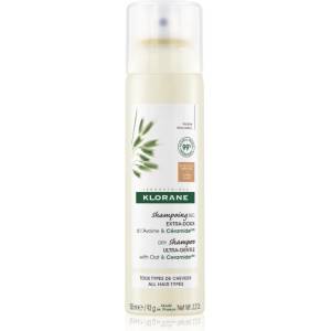 Klorane Oats Dry Shampoo нежен сух шампоан за тъмна коса 150ml