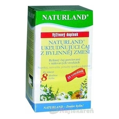 Naturland Uklidňující bylinná směs 25 sáčků