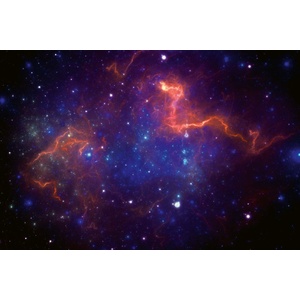 DIMEX ART Флизелинов фототапет цветна галактика 375 x 250 см