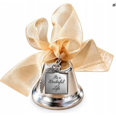 Allbag Vianočné ozdoby zvonček 4 cm 1 ks