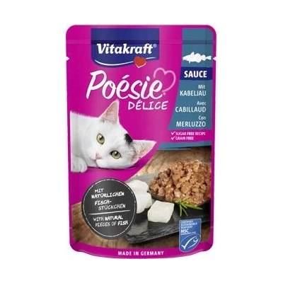 Vitakraft Cat Poesia DéliSauce treska tm. 85 g