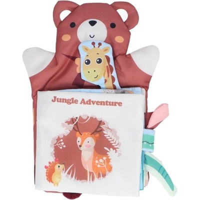 Raya Toys Бебешка мека книжка Raya Toys - Джунгла (503126126)