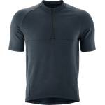 Gonso Мъжка фланелка с къс ръкав за колоездене Gonso Adventure Jersey Nature Cycling jersey - Outerspace - размер 5XL (056-3750-0218)