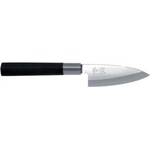 Kai 6710D Кухненски нож за риба за дясна ръка Wasabi Black Deba 10.5 см