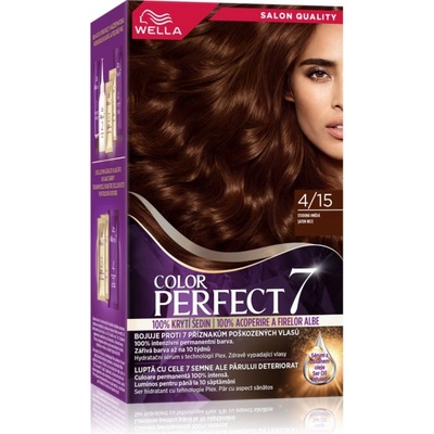 Wella Color Perfect боя за коса цвят 4/15 Cool Evening Brown
