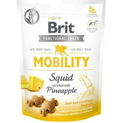 Brit Care funkční pamlsek pro psy s kalamáry 150 g