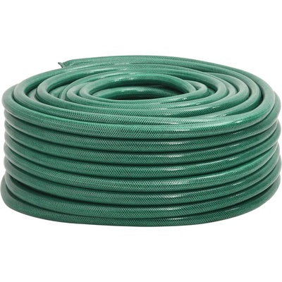 vidaXL Градински маркуч зелен 1" 30 м PVC (154390)