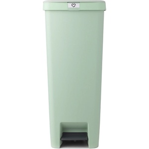 Brabantia Кош за боклук с педал Brabantia StepUp 1005558, 40 л, Екологични материали, Голям отвор, Светлозелен (1005558)