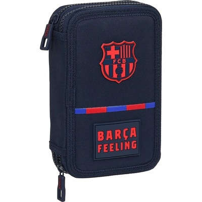 FC Barcelona dvojitý plnený tmavomodrý