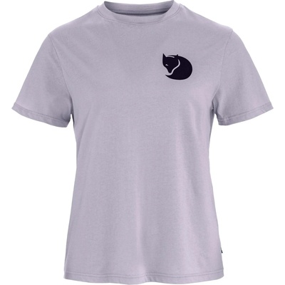 Fjällräven Дамска тениска Fjällräven Women's Fox Boxy Logo Tee T-shirt - Lavender Mist (116-9069-0913)