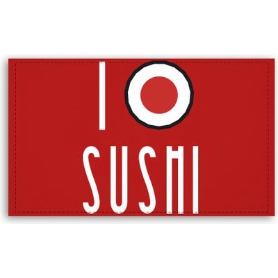 Fotoobraz 120x70 cm velký I love Sushi