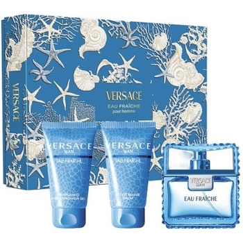 Image 1 of Versace Комплект за мъже Versace Man Eau Fraiche - Eau de Toilette 50 мл + Афтършейв балсам ASB 50 мл + Душ гел SG 50 мл