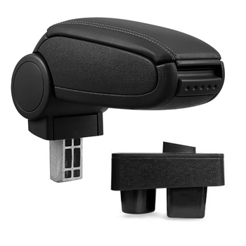 Pro. tec Škoda ROOMSTER подлакътник, черен, еко кожа