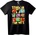 NOONEBRAND Тениска Герои от 90-те - 2XL, White