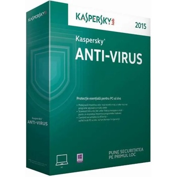 Kaspersky Anti-Virus 2015 Renewal (2 Device/1 Year) KL1161OCBFR