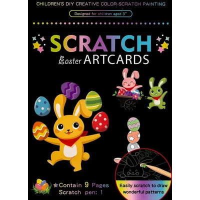 Obrázek škrabací Mark 9 ks 13 velikonoce – Zboží Mobilmania