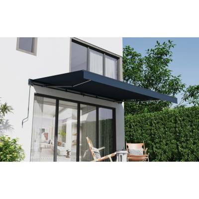 BestBerg BBSU-EL495CG Elektrická markýza 495 x 300 cm šedá