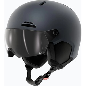Alpina Скиорска каска Alpina Arber 2 Visor Q-Lite midnight grey