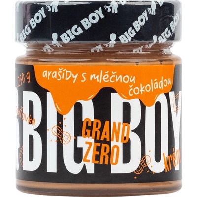 Big Boy Grand Zero s mliečnou čokoládou mléčná čokoláda 250 g