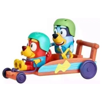 TM Toys Bluey: Комплект за картинг с 2 фигурки
