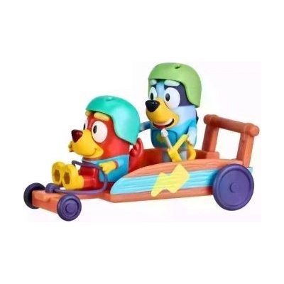 TM Toys Bluey: Комплект за картинг с 2 фигурки