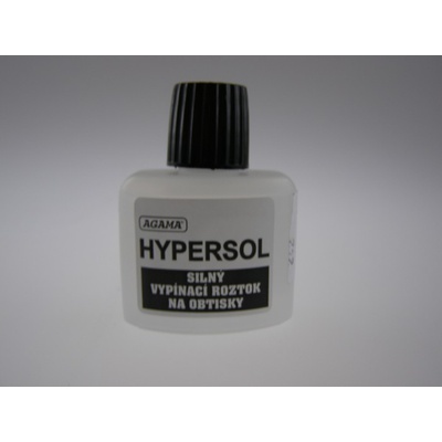 Agama Hypersol silný vypínací roztok na obtlačky 25 ml